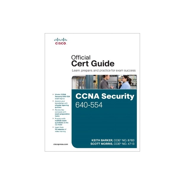 CCNA SECURITY 640-554 OFFICIAL CERT GUIDE HC