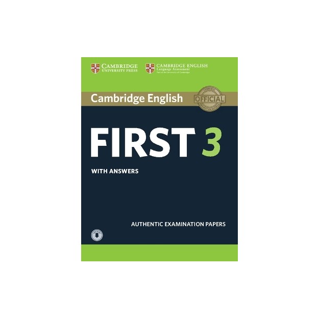 CAMBRIDGE ENGLISH FIRST 3 SELF STUDY PACK (+ DOWNLOADABLE AUDIO)