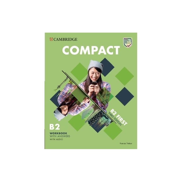 COMPACT FIRST WB WITH KEY (+ DOWNLOADABLE AUDIO) 3RD ED