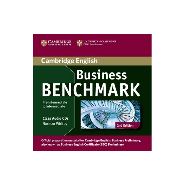 BUSINESS BENCHMARK PRE-INTERMEDIATE + INTERMEDIATE BEC PRELIMINARY CD CLASS 2ND ED