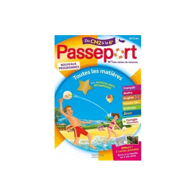 PASSEPORT DU CP AU CE1