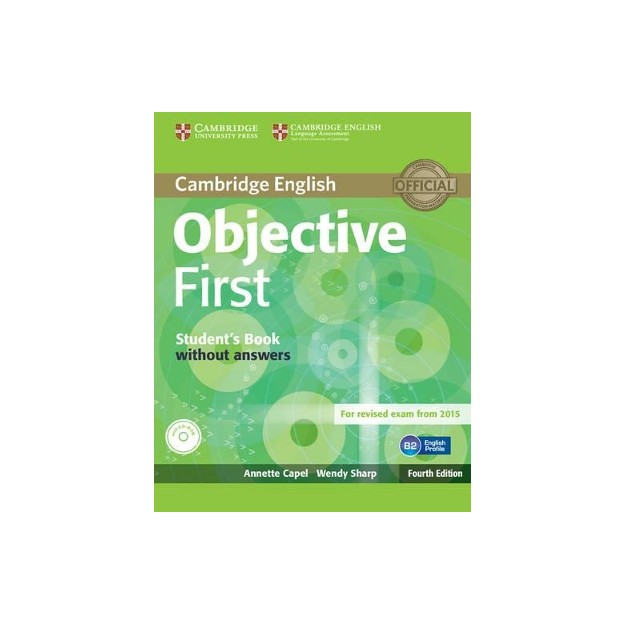 OBJECTIVE FIRST SB (+ CD-ROM) 4TH ED