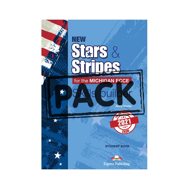 NEW STARS   STRIPES MICHIGAN ECCE 2021 EXAM SKILLS BUILDER (+ DIGIBOOK APP.)