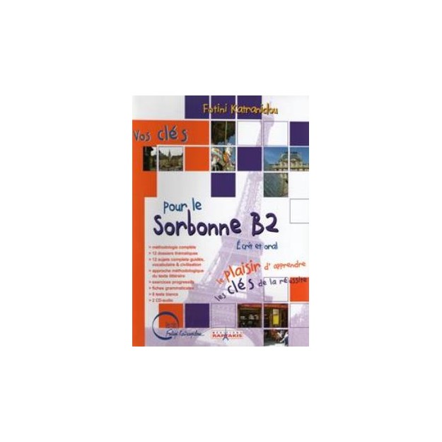 VOS CLES SORBONNE ECRIT ET ORAL B2 2021