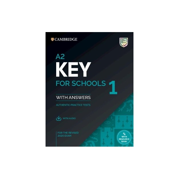 CAMBRIDGE ENGLISH KEY FOR SCHOOLS 1 SELF STUDY PACK (+ DOWNLOADABLE AUDIO) (FOR REVISED EXAMS FROM 2020)