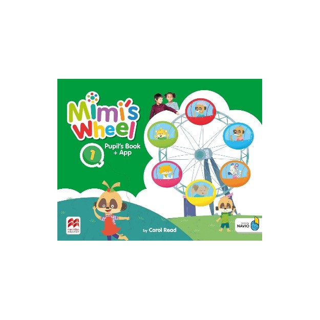 MIMIS WHEEL 1 PUPILS BOOK WITH NAVIO APP