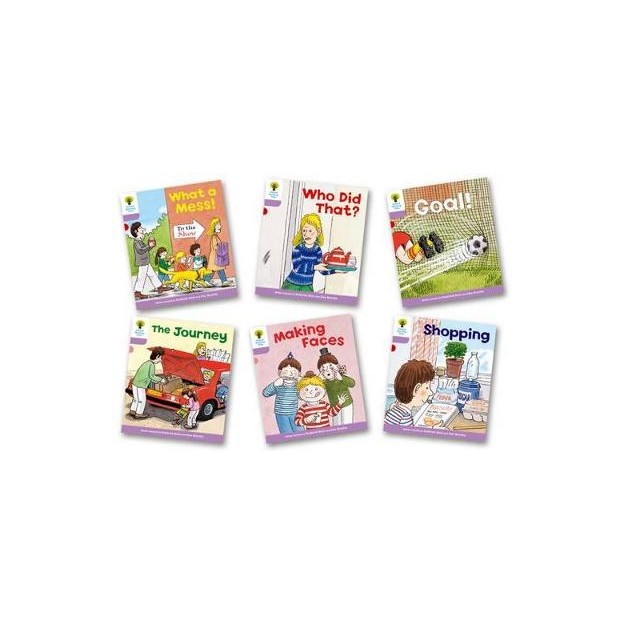 OXFORD READING TREE : READ WITH BIFF, CHIP AND KIPPER - MORE PATTERNED STORIES (PACK OF 6) LEVEL 1+