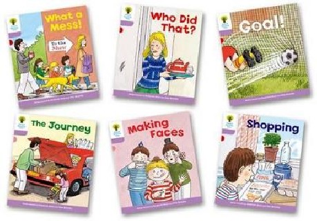 OXFORD READING TREE : READ WITH BIFF, CHIP AND KIPPER - MORE PATTERNED STORIES (PACK OF 6) LEVEL 1+