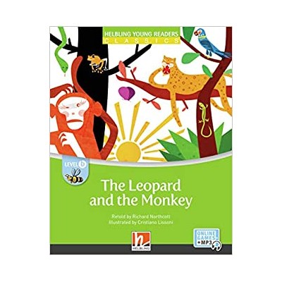 YOUNG READERS THE LEOPARD AND THE MONKEY (YOUNG READERS B) ( + MP3 PACK)