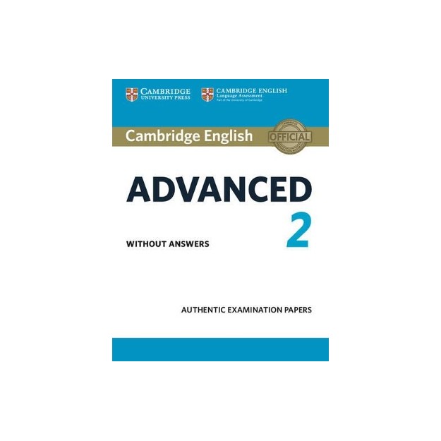 CAMBRIDGE ENGLISH ADVANCED 2 SB WO/A