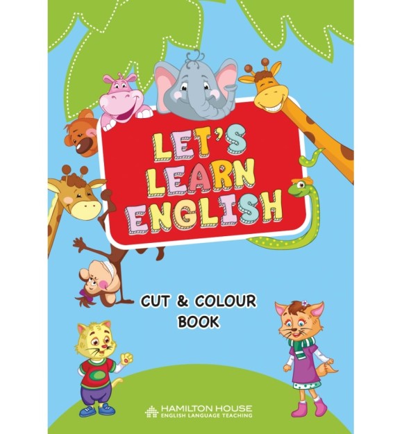 LETS LEARN ENGLISH CUT   COLOUR BOOK