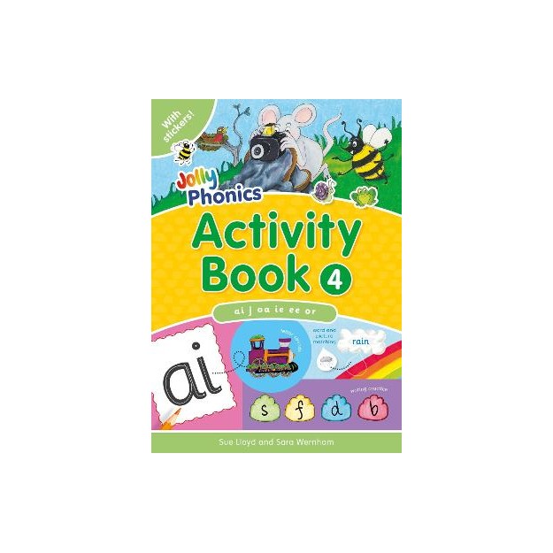 JOLLY PHONICS ACTIVITY BOOK 4 PB
