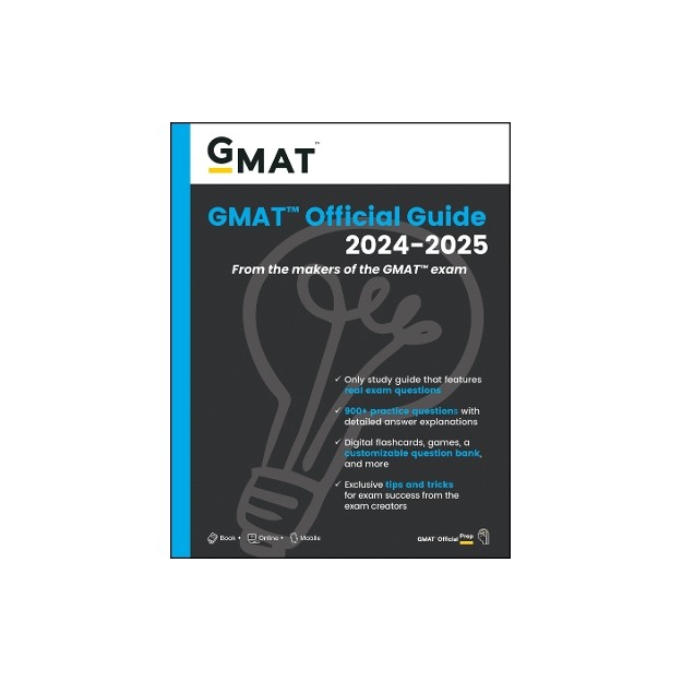 GMAT OFFICIAL GUIDE 2024-2025: BOOK + ONLINE QUESTION BANK