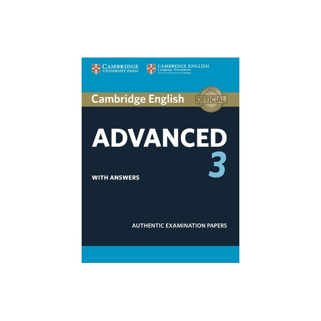 CAMBRIDGE ENGLISH ADVANCED 3 SB W/A