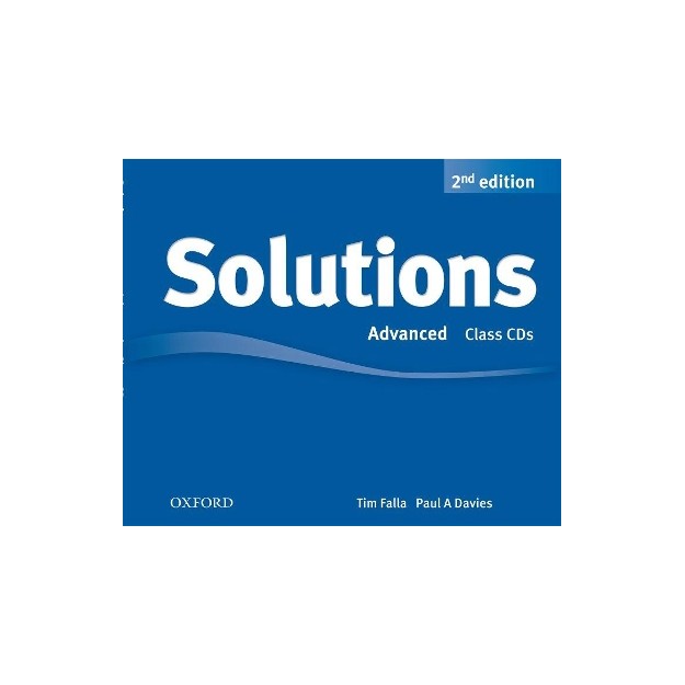 SOLUTIONS ADVANCED CD CLASS (3) 2ND ED