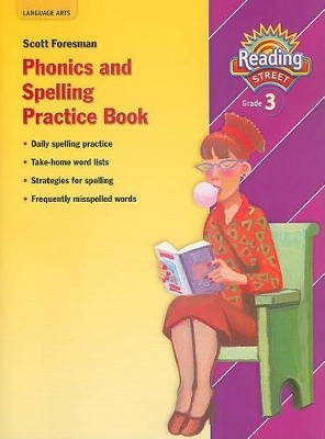 SCOTT FORESMAN READING STREET PRACTICE BOOK (LEVEL 3, GRADE 1) (PHONICS AND SPELLING) PB