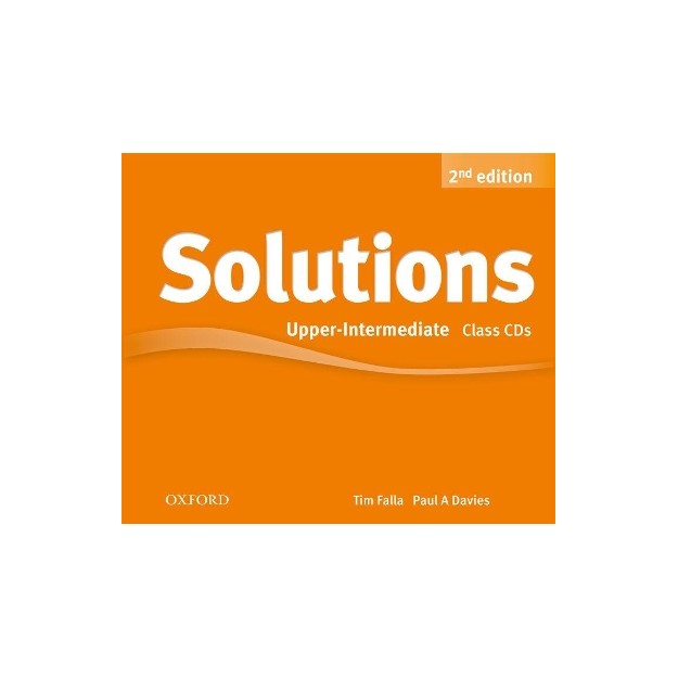 SOLUTIONS UPPER-INTERMEDIATE CD CLASS 2ND ED