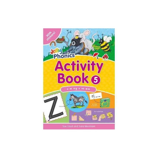 JOLLY PHONICS ACTIVITY BOOK 5 PB