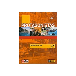 PROTAGONISTAS A2 ALUMNO (+ CD)