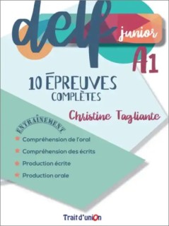 DELF JUNIOR A1 10 EPREUVES COMPLETES CD