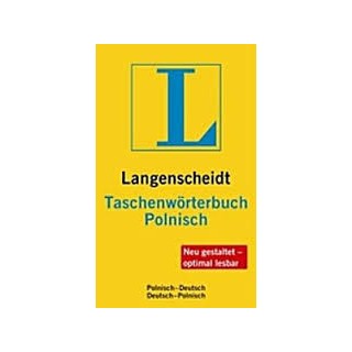 LANGENSCHEIDTS TASCHENWOERTERBUCH POLNISCH (DEUTSCH-POLNISCH/ POLINSCH--DEUTSCH)