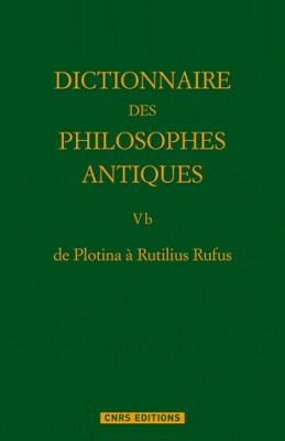 DE PLOTINA A RUTILIUS RUFUS DICTIONNAIRE