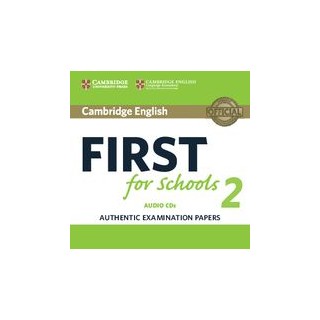 CAMBRIDGE ENGLISH FIRST FOR SCHOOLS 2 CD (2) N/E