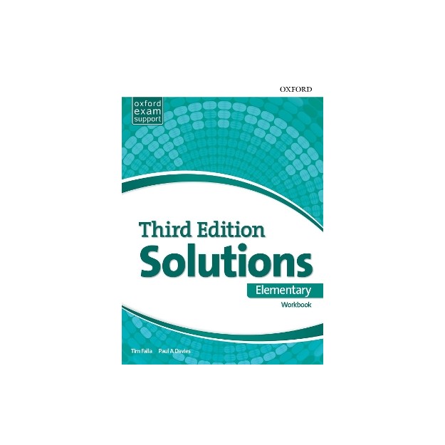 SOLUTIONS ELEMENTARY WB 3RD ED