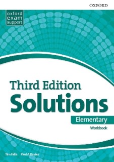 SOLUTIONS ELEMENTARY WB 3RD ED