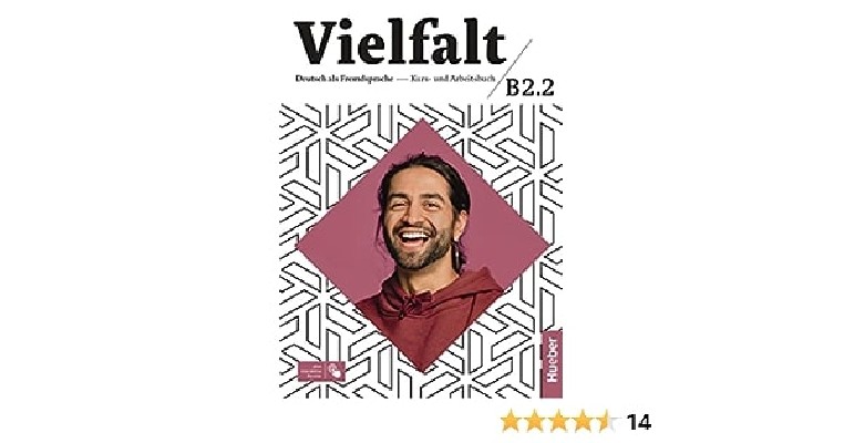 VIELFALT B2.2 KURSBUCH   ARBEITSBUCH ( +INTERAKTIVE VERSION UND APP)