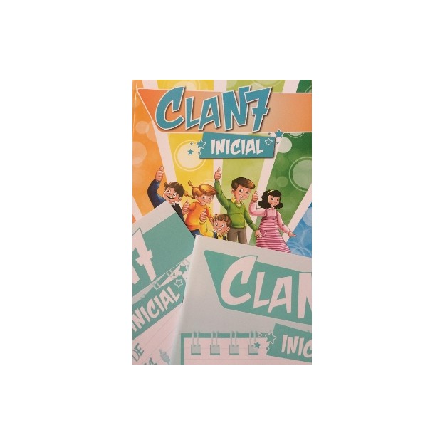 CLAN 7 NIVEL INICIAL PACK DEL ALUMNO