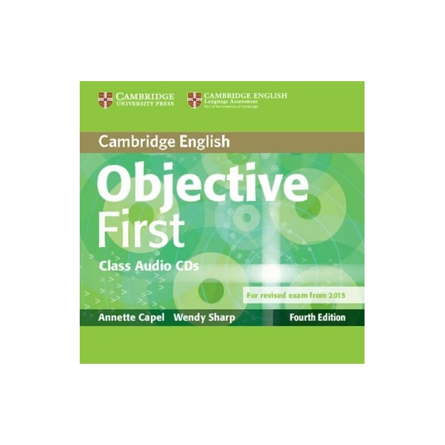 OBJECTIVE FIRST CD CLASS (2) 4TH ED