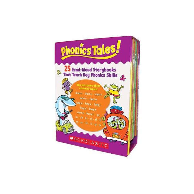 PHONIC TALES 25 READ - ALOUD STORYBOOKS THAT TEACH KEY PHONICS SKILLS HC BBK BOX SET