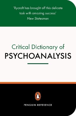 PENGUIN DICTIONARY : PSYCHOANALYSIS  PB B