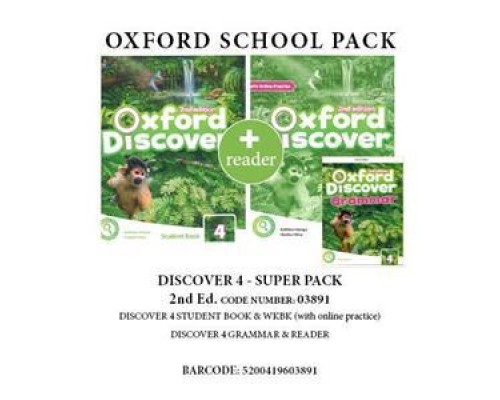 OXFORD DISCOVER 4 SUPER PACK - 03891 2ND ED