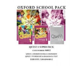 QUEST 1 SUPER PACK (SB +WB + GRAMMAR +COMPANION +TEST)- 04812