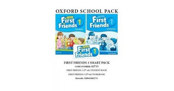 FIRST FRIENDS 1 SMART PACK (SB+ WB) - 02733