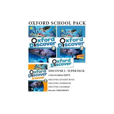 OXFORD DISCOVER 2 SUPER PACK (SB + WB + GRAMMAR + COMPANION + READER) - 02078