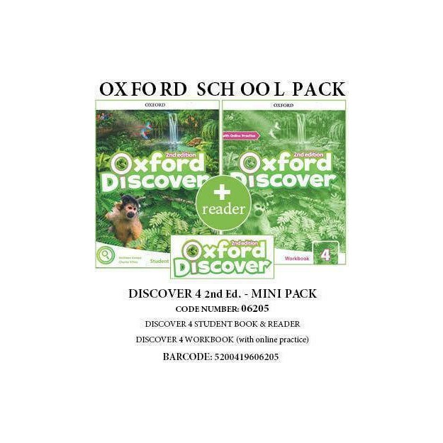 DISCOVER 4 (II ED) MINI PACK (+READER) -06205