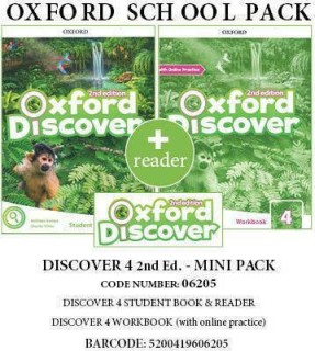 DISCOVER 4 (II ED) MINI PACK (+READER) -06205