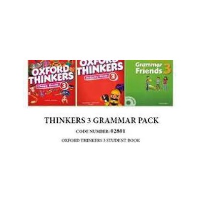 OXFORD THINKERS 3 GRAMMAR PACK (SB + WB + GRAMMAR FRIENDS 3) - 02801