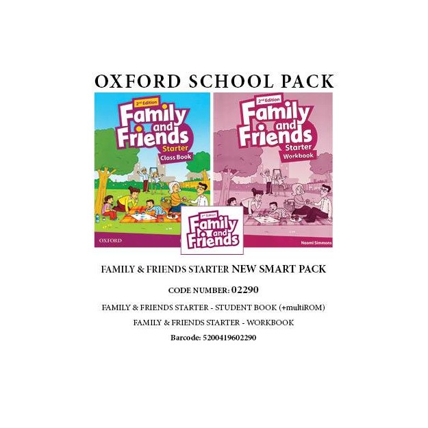 FAMILY AND FRIENDS STARTER NEW SMART PACK (INCL. SB + MULTI-ROM + WB) - 02290 2ND ED