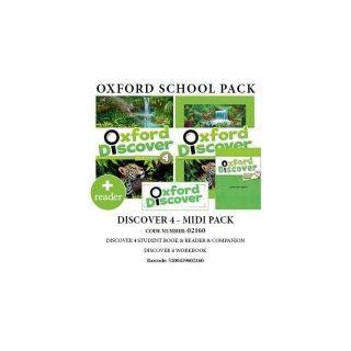 OXFORD DISCOVER 4 PACK MIDI (SB+ WB+ COMPANION+ READER) - 02160