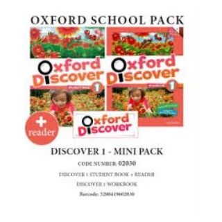 OXFORD DISCOVER 1 PACK MINI (SB+ WB+READER) - 02030