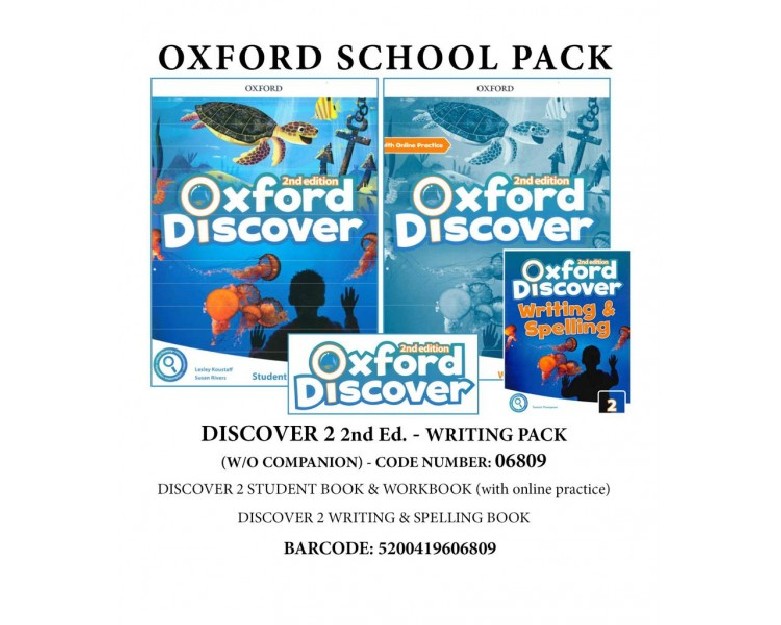 DISCOVER 2 II ED WRITING PACK - 06809
