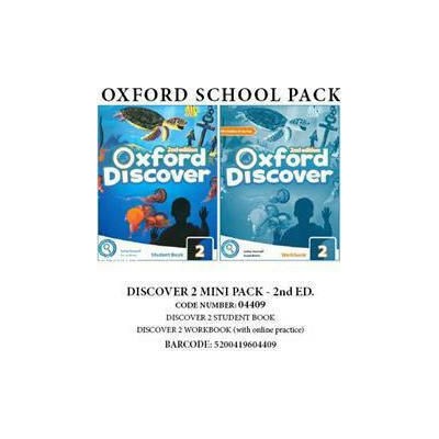OXFORD DISCOVER 2 PACK MINI (INCL. SB + WBK WITH ONLINE PR. ) - 04409 2ND ED