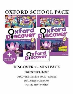 OXFORD DISCOVER 5 PACK MINI (INCL. SB + WB + READER) - 02207