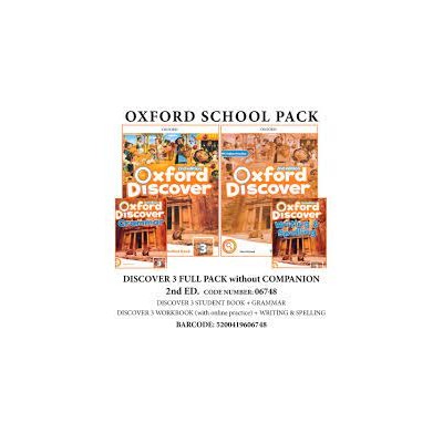 OXFORD DISCOVER 3 FULL PACK (WITHOUT COMPANION) - 06748 2ND ED