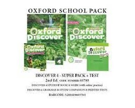 OXFORD DISCOVER 4 SUPER PACK + TESTS - 03785 2ND ED