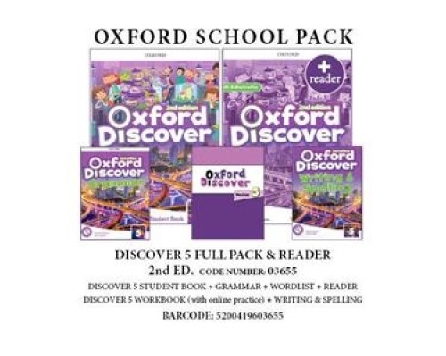 OXFORD DISCOVER 5 2ND FULL PACK   READER - 03655